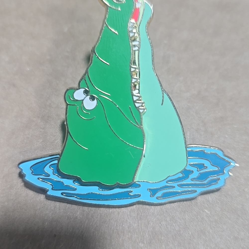 Disney Tik Tik Croc Pin Featuring Captain Hook